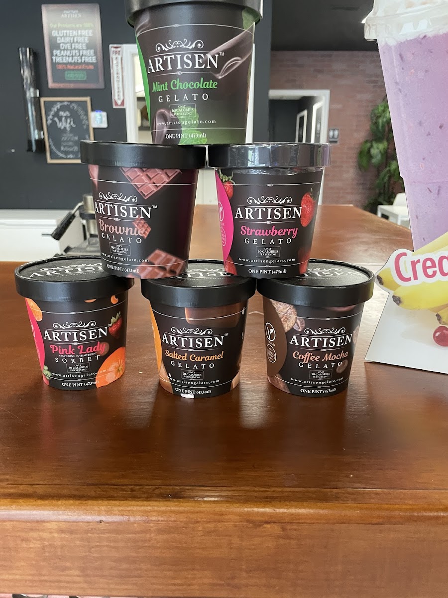 Gluten-Free at Artisen Gelato