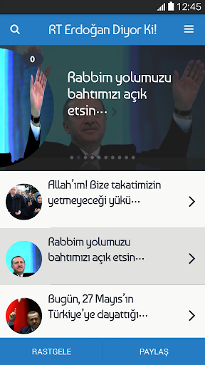 RT Erdoğan Sözleri