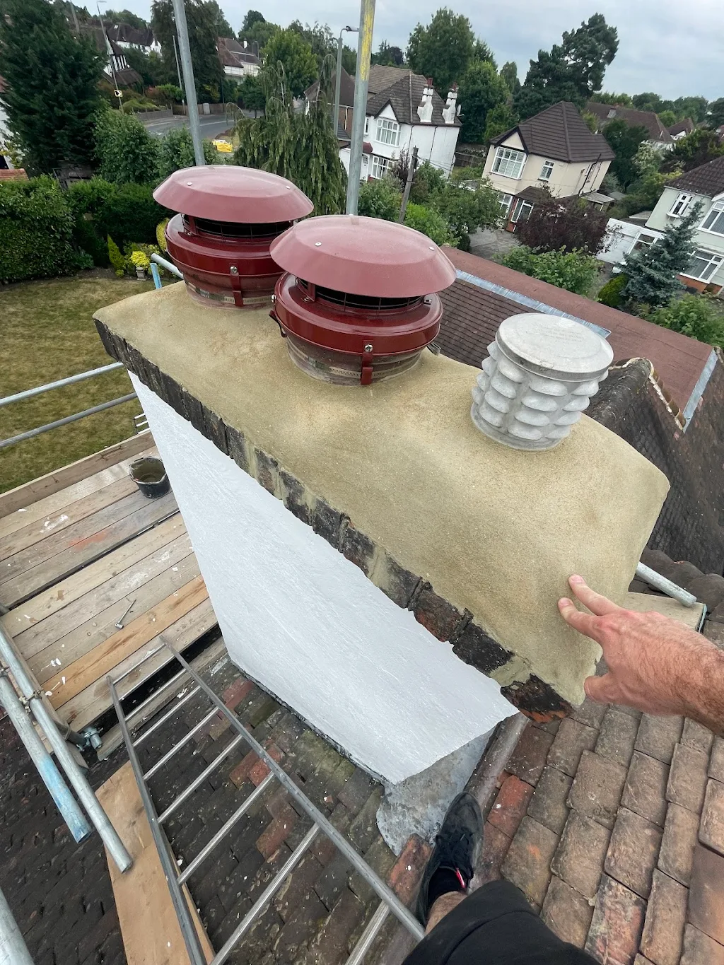Album cover: Chimney repairs