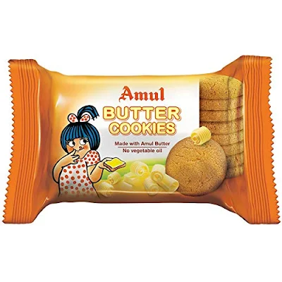 Amul Primium Butter Cookiesigterly Butterly Delicious - 40 gm