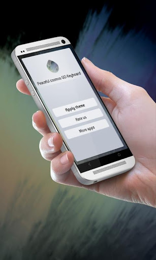 Peaceful cosmos GO Keyboard