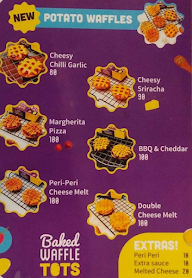 The Belgian waffle Co menu 1