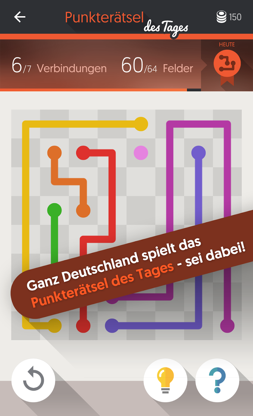 Punkterätsel des Tages Screen 2