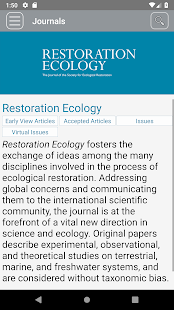 Restoration Ecology(圖2)-速報App