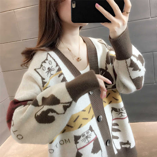 Title 9, Womens Sweater Cardigan Trendy Loose Fashion O...