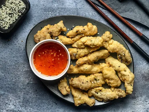 Sesame Fried Chicken & Sweet Chilli Dip