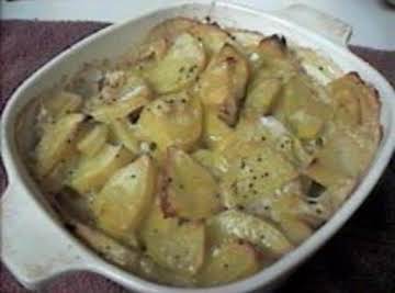 Old Style Scalloped Potatoes