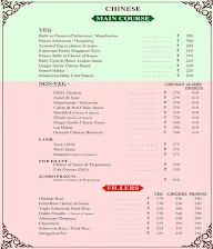 Ibiza Resto Bar & Cafe menu 1