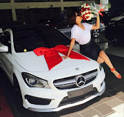 Bonang Matheba bought herself a Valentines Day gift. Picture Credit: Instagram