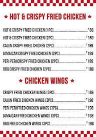 KO Fried Chicken menu 2