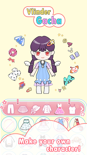 Screenshot Vlinder Gacha: Dress up games