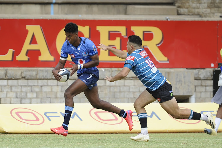 Canan Moodie was one of the try scorers for the Bulls during their Currie Cup match against the Griquas on Saturday.