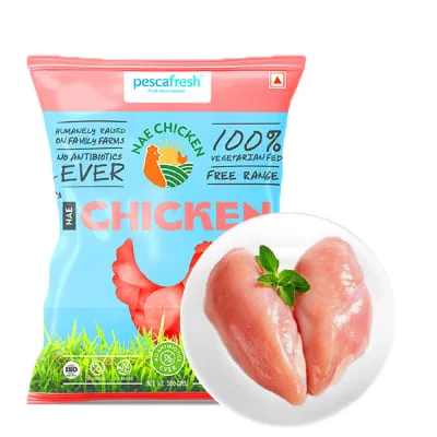 Pescafresh N.A.E Chicken Breast Boneless 500 Gm