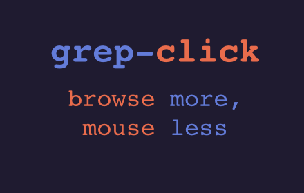 grep-click: type button text to click Preview image 0