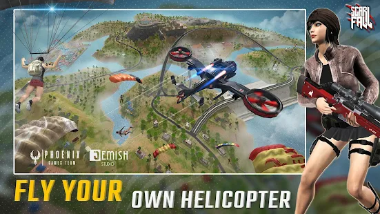 Scarfall The Royale Combat Mod Apk Money 1 6 5 Gun War Vip Apk