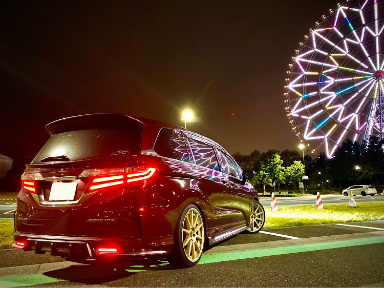 オデッセイのRCMT最終章・葛西臨海公園・観覧車をバック・サプライズ登場に関するカスタム事例の投稿画像3枚目