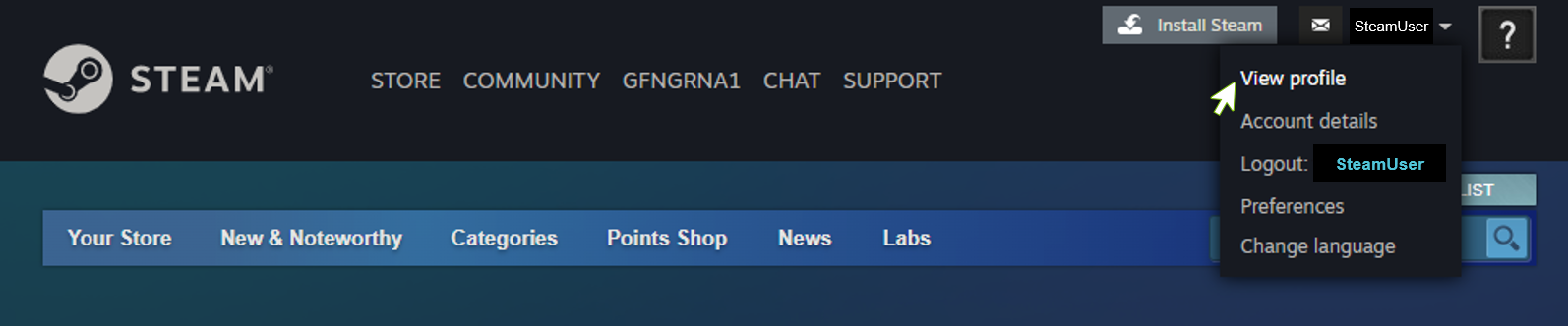 How do I create a Steam account to use with GeForce NOW?