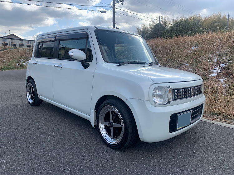 ラパンHE22s 車高調-