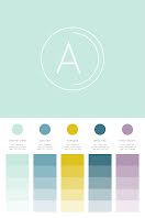 Aqua Spa Brand Board - Pinterest Pin item