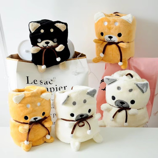 Title 1, Akita dog air conditioning blanket. Portable cl...