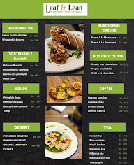 Leaf And Lean menu 2