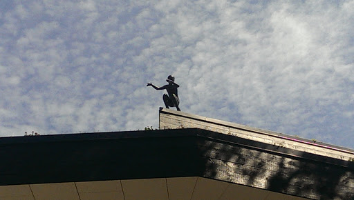 Sitting On Roof