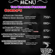 The Vlogger Prabhas Cafe menu 4