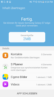 App für kontakte übertragen