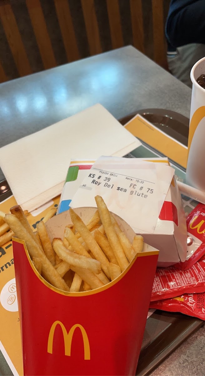 Gluten-Free Fries at McDonald's