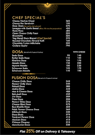 Golden Delicacy menu 3