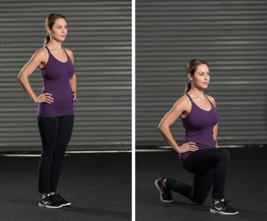 Full Body Workout Lunges