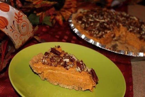 Butterscotch Pumpkin Pudding Cheesecake