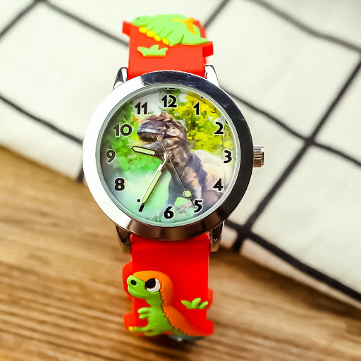 Title 5, Forest Dinosaur Luminous Needle Electronic Watc...