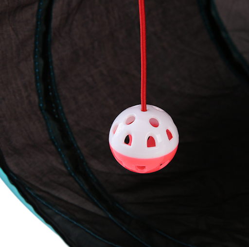 Title 2, Pet Cat Toy Collapsible Tunnel S-type Four-chan...