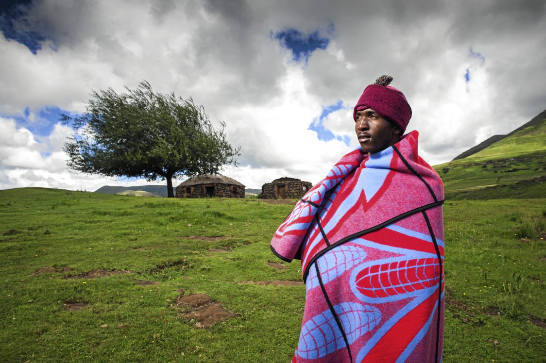 Louis Vuitton's latest Basotho Blanket Inspired Range