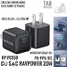 Củ Sạc Ravpower 20W Pd/Qc/Pps - Rp - Pc150 (Bảo Hành 12T)