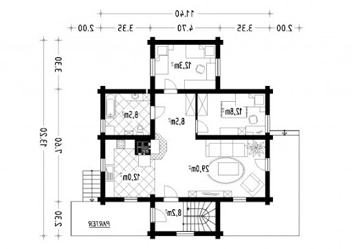 L-165 - Rzut parteru