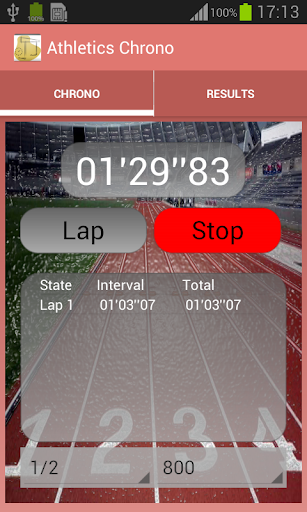 Athletics StopWatch