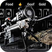 Cool sniper rifle keyboard theme 10001002 Icon