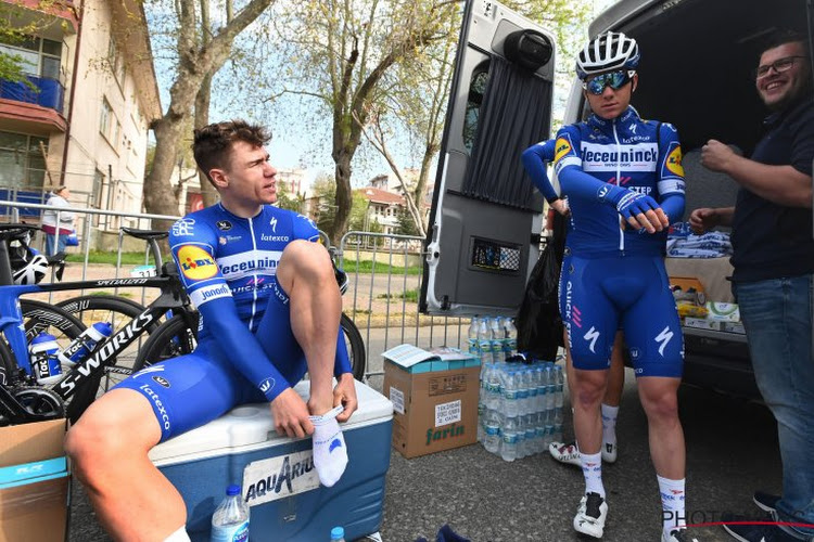 Remco Evenepoel gelooft in Fabio Jakobsen: "Geen twijfel dat hij opnieuw de beste sprinter ter wereld wordt"