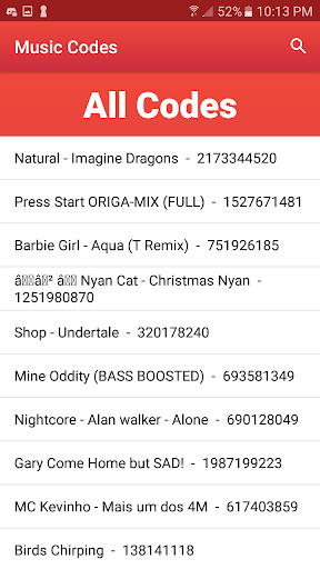 Rocodes Roblox Music Game Codes App Store Data Revenue Download Estimates On Play Store - music code for roblox en app store