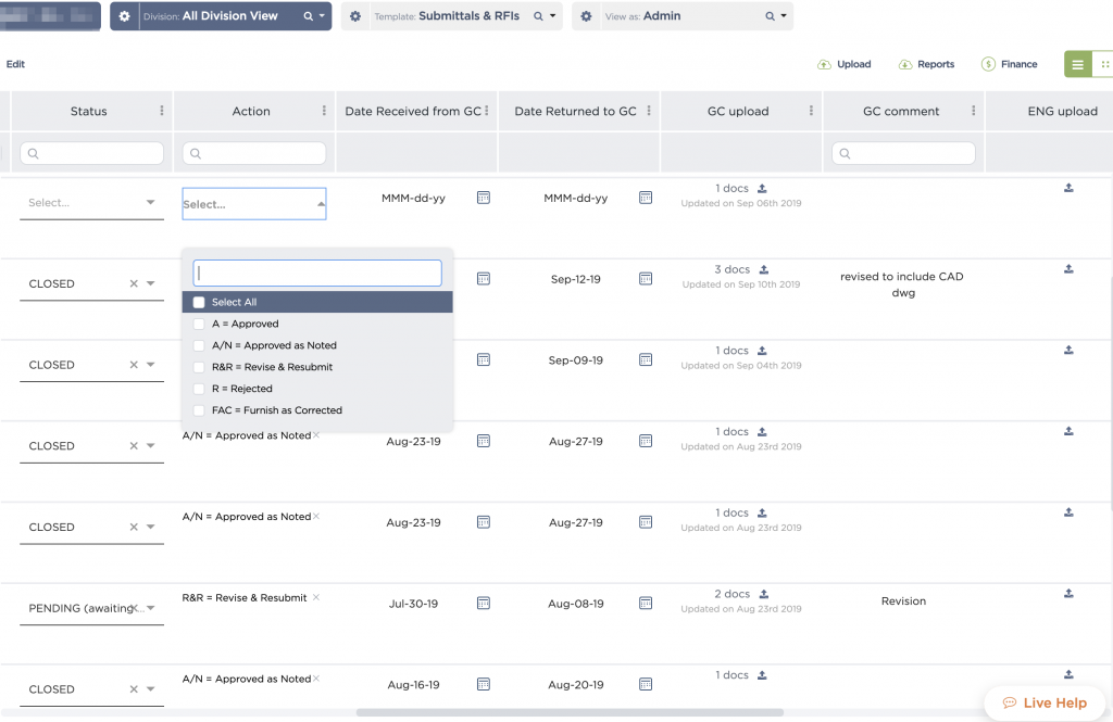 A 2- Step Procedure for Creating Accurate Submittals and Firm-Wide Standard Reports Quickly | Fohlio | submittals | data warehouse | submittal cover sheets | deferred submittal | tear sheets | standard report | procore submittal | FF&E specification | specification library | digital materials library | automate data extraction