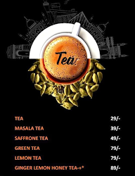 The Caffeine Cafe menu 1