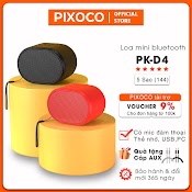 Loa Bluetooth Mini Pkd4 Có Mic Đàm Thoại, Nghe Nhạc Không Dây, Âm Thanh Chất Lượng Cao, Bass Mạnh, Giá Rẻ