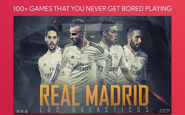 Real Madrid Wallpaper HD Custom New Tab