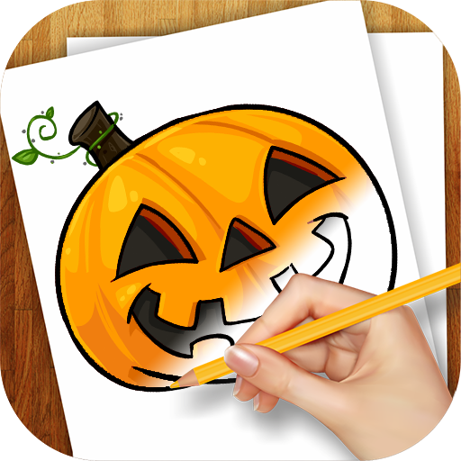 Draw Halloween Pumpkins 教育 App LOGO-APP開箱王