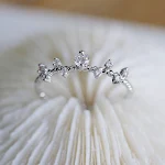 White Gold Color Ring