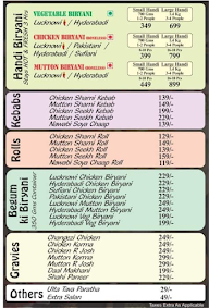 Deez Biryani - Biryani Kebab Curry menu 1