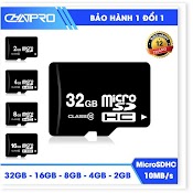 Thẻ Nhớ Micro Sd, Micro Sdhc Class 10 Dung Lượng 32Gb – 16Gb – 8Gb – 4Gb – 2Gb