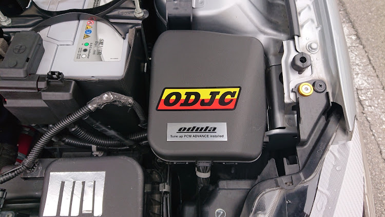 デミオのスポーツマインドステッカー・ODJCに関するカスタム事例の投稿画像3枚目